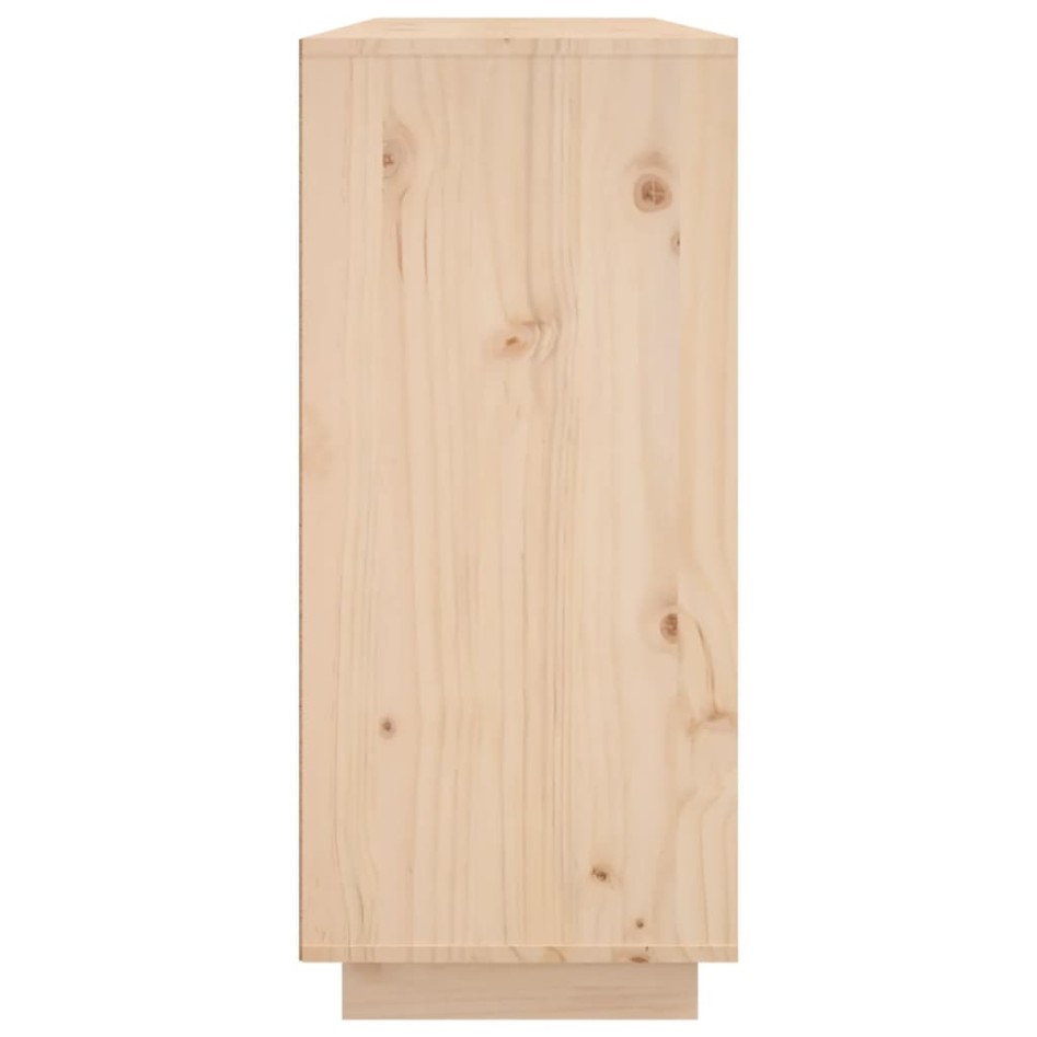 Aparador de madera maciza de pino 120x35x80
