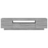 Mueble de TV con luces LED gris Sonoma 160x35x40