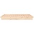 Estructura de cama con LED madera maciza 140x200