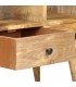 Mueble para TV de madera maciza mango, estilo industrial