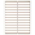Estructura de cama de madera maciza 140x200