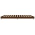 Estructura de cama madera de ingeniería marrón roble 140x200