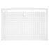 Plato de ducha con puntos ABS blanco 80x120x4