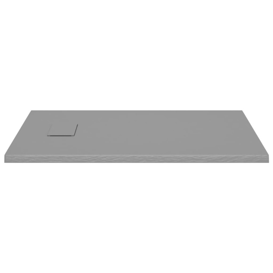 Plato de ducha SMC gris 100x70