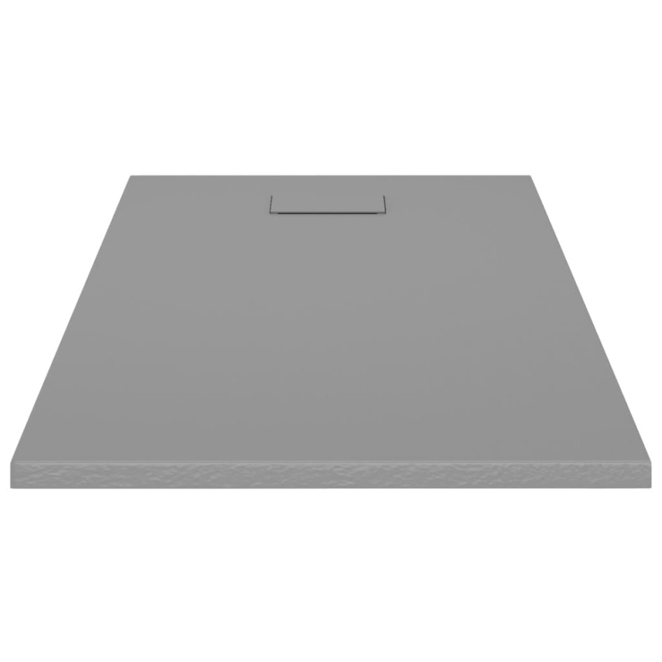 Plato de ducha SMC gris 120x70