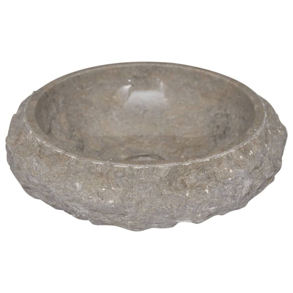 Lavabo gris mármol Ø40x12