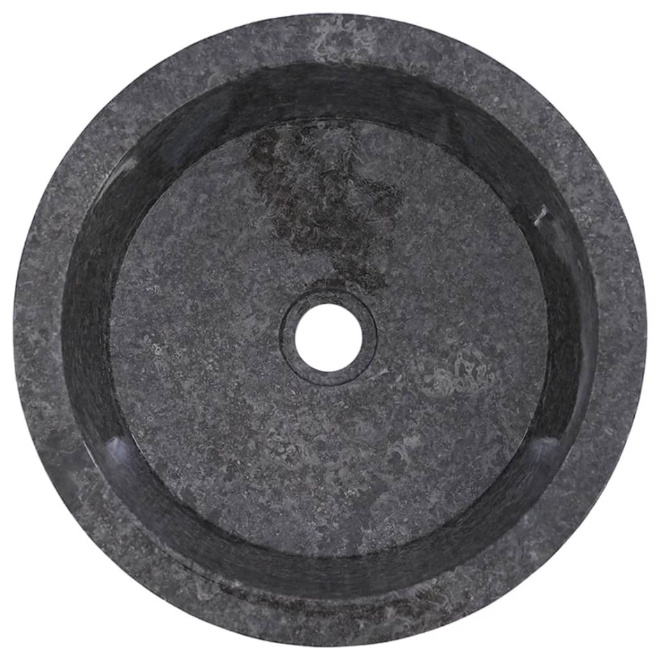 Lavabo gris mármol Ø40x15