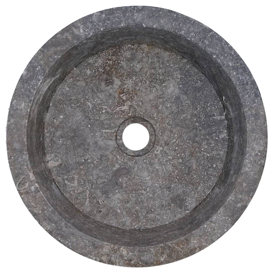 Lavabo gris mármol Ø40x15