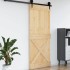 Puerta NARVIK madera maciza pino 95x210
