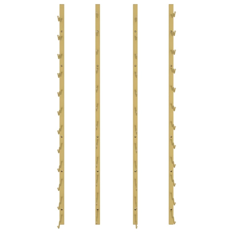 Botellero de pared para 24 botellas 2 unidades hierro