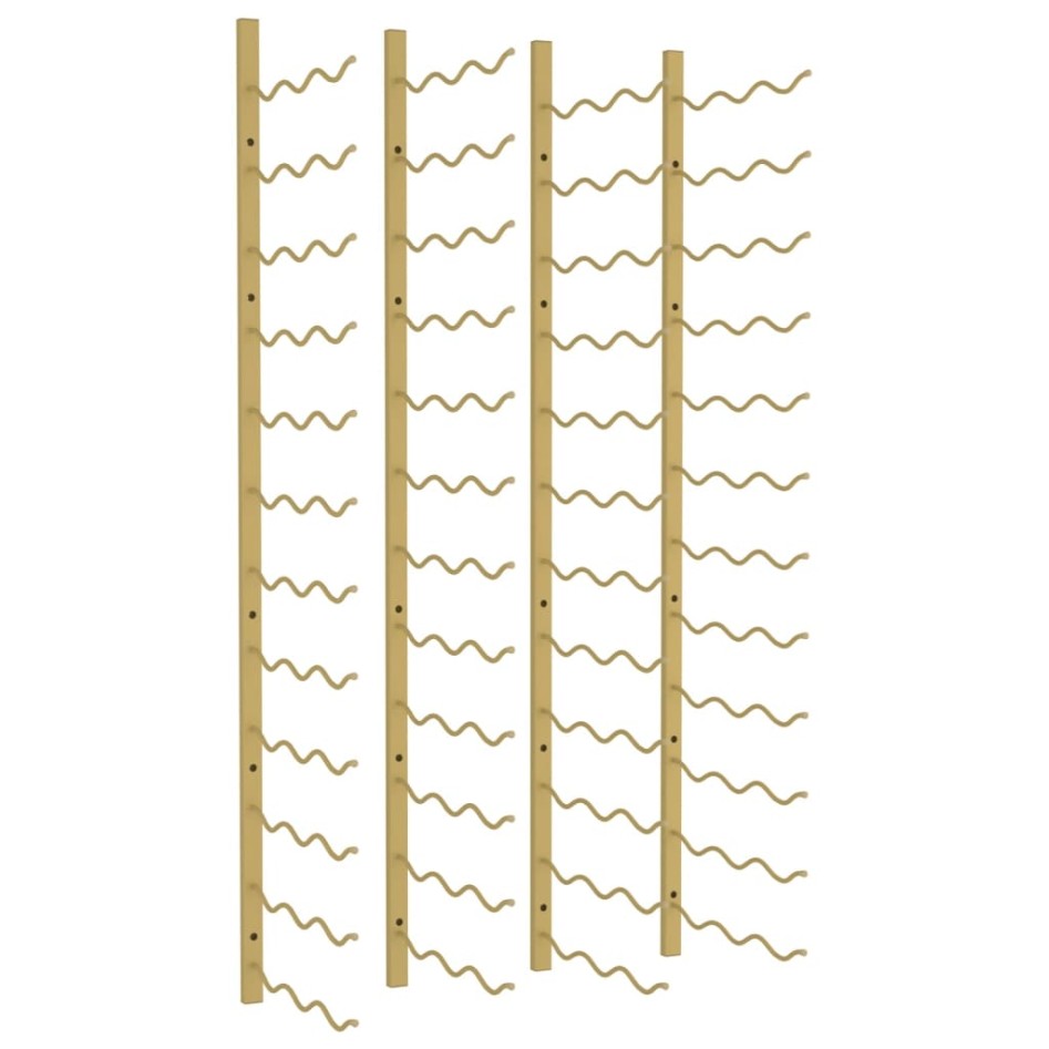 Botellero de pared para 36 botellas 2 unidades hierro