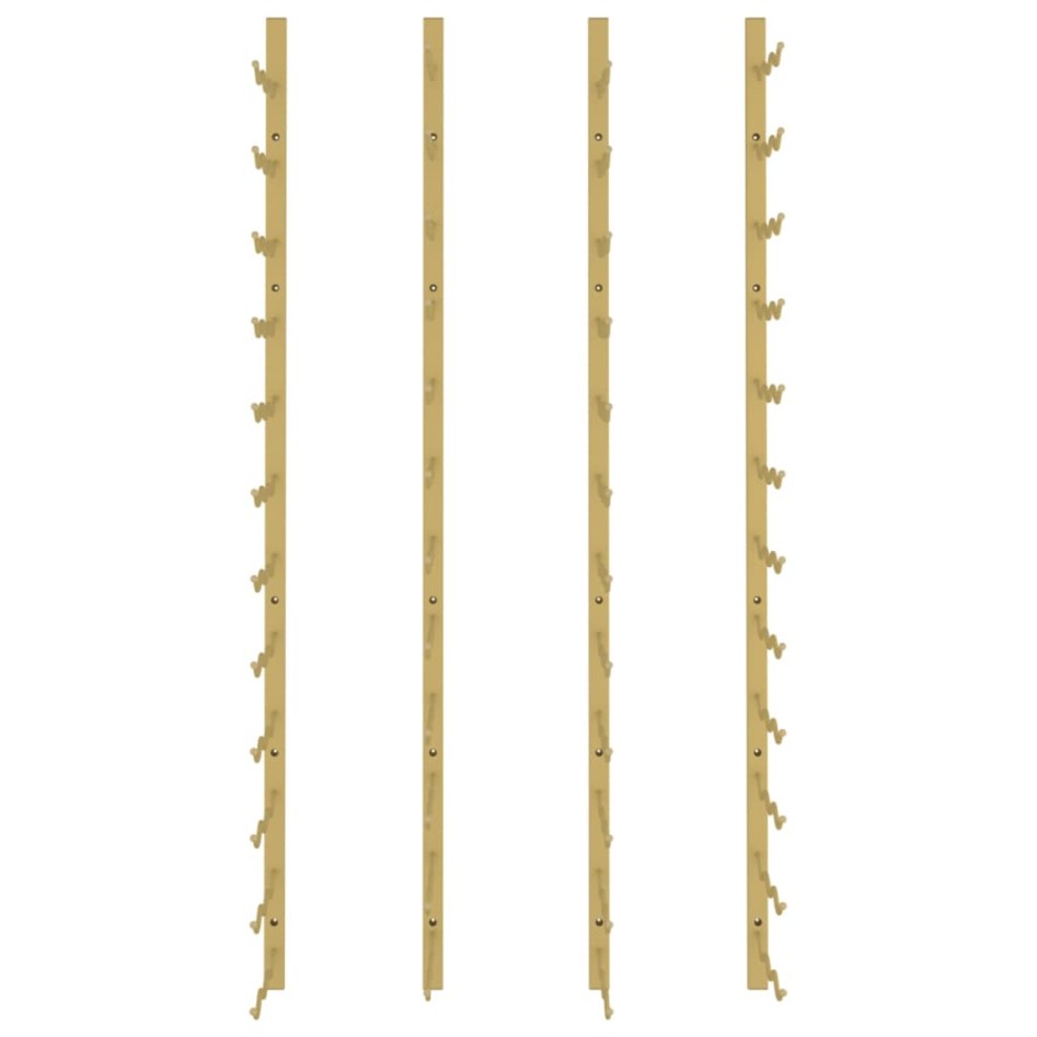 Botellero de pared para 36 botellas 2 unidades hierro