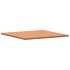 Tablero de mesa cuadrado de madera maciza de haya 90x90x2,5