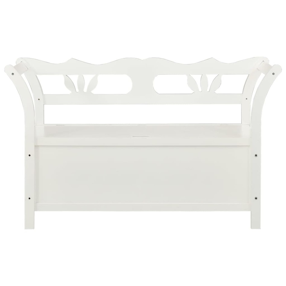 Banco madera maciza abeto blanco 107x45x75,5