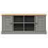 Banco zapatero VIGO madera maciza de pino gris 106x35x45