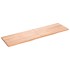 Estante pared madera roble tratada marrón claro 180x50x(2-4)
