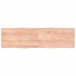 Tablero mesa madera tratada borde natural marrón
