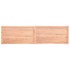 Tablero mesa madera tratada borde natural marrón