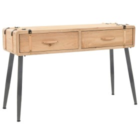 Mesa consola de madera de abeto maciza 115x40,5x76