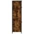 Aparador alto madera contrachapada roble ahumado 62x32x106,5