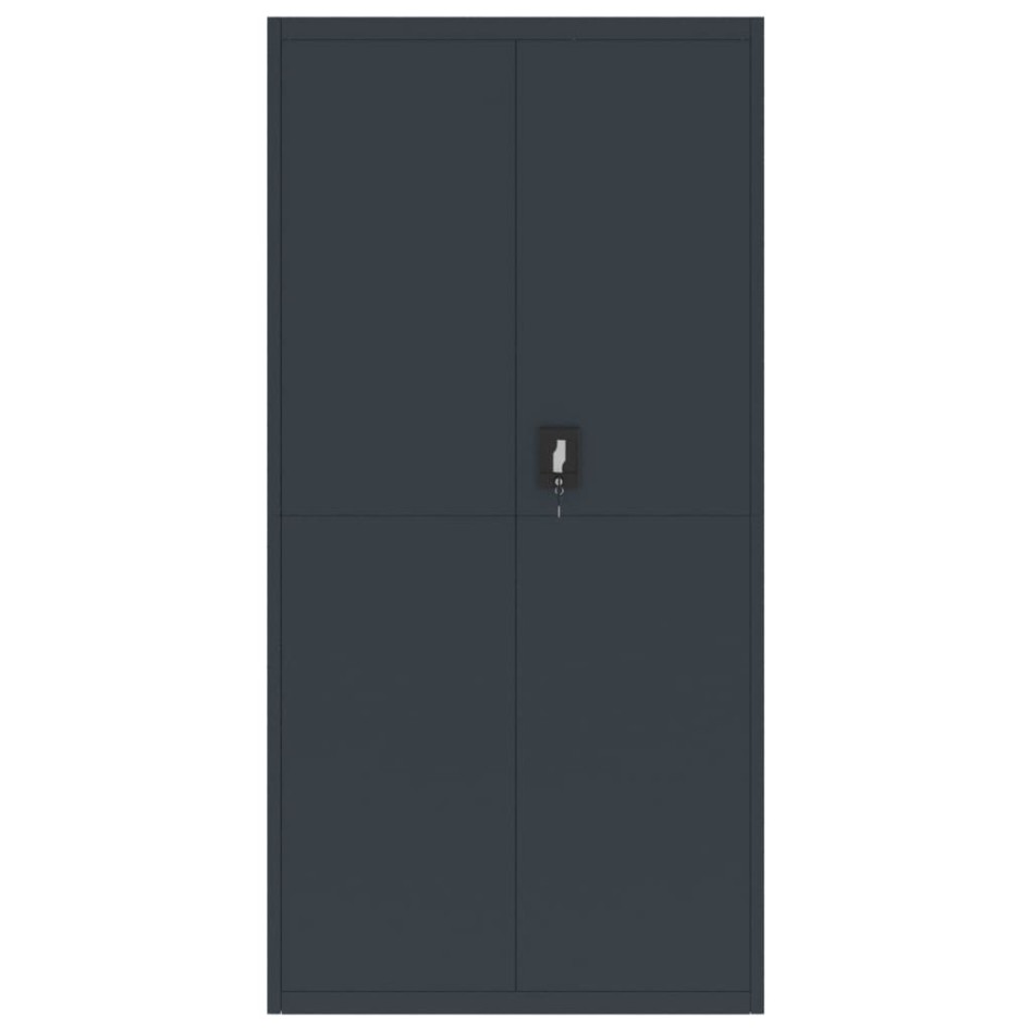 Taquilla de acero gris antracita 90x40x180