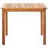 Set de comedor 5 pzas ratán sintético madera maciza acacia