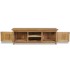 Mueble de TV de madera de teca maciza 120x30x40
