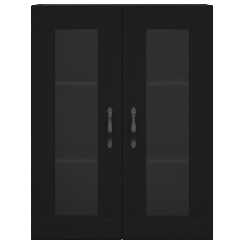 Armarios de pared 2 uds madera de ingeniería