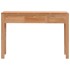 Mesa consola de madera maciza de teca 110x35x75