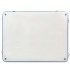 Plataforma flotante inflable azul y blanco 300x300x15
