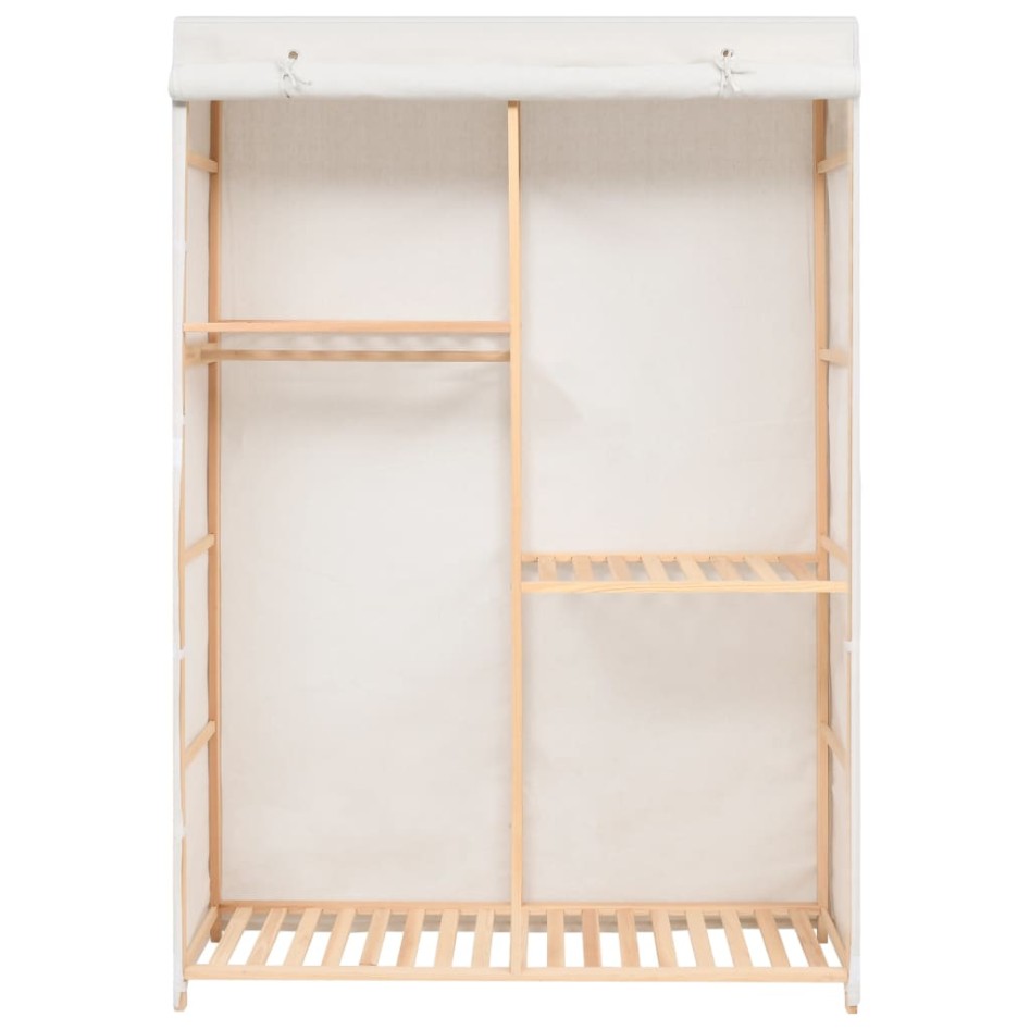 Armario de ropa de 3 niveles 110x40x170