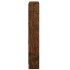 Mueble zapatero madera contrachapada roble ahumado 59x17x108