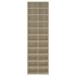 Mueble zapatero de madera contrachapada color roble