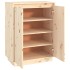 Armario zapatero de madera maciza de pino 60x35x80