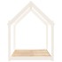 Cama para perros madera maciza de pino blanco 111x80x100