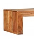 Mueble para TV de madera maciza de acacia Dual