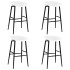 Taburetes de cocina 4 unidades