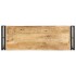 Mesa consola de madera de mango rugosa 90x30x75