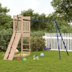 Parque infantil de exterior madera maciza de pino