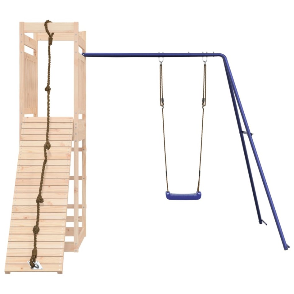 Parque infantil de exterior madera maciza de