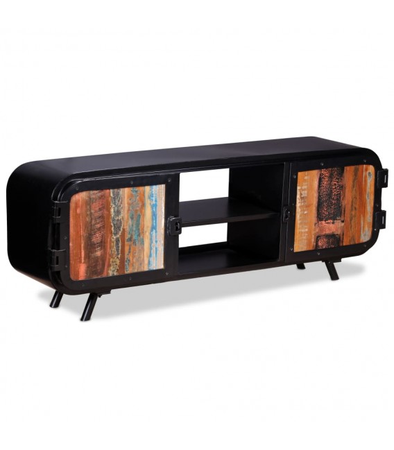 Mueble para TV de madera reciclada Black