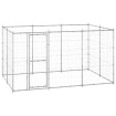 Perrera de exterior de acero galvanizado 7,26 m²