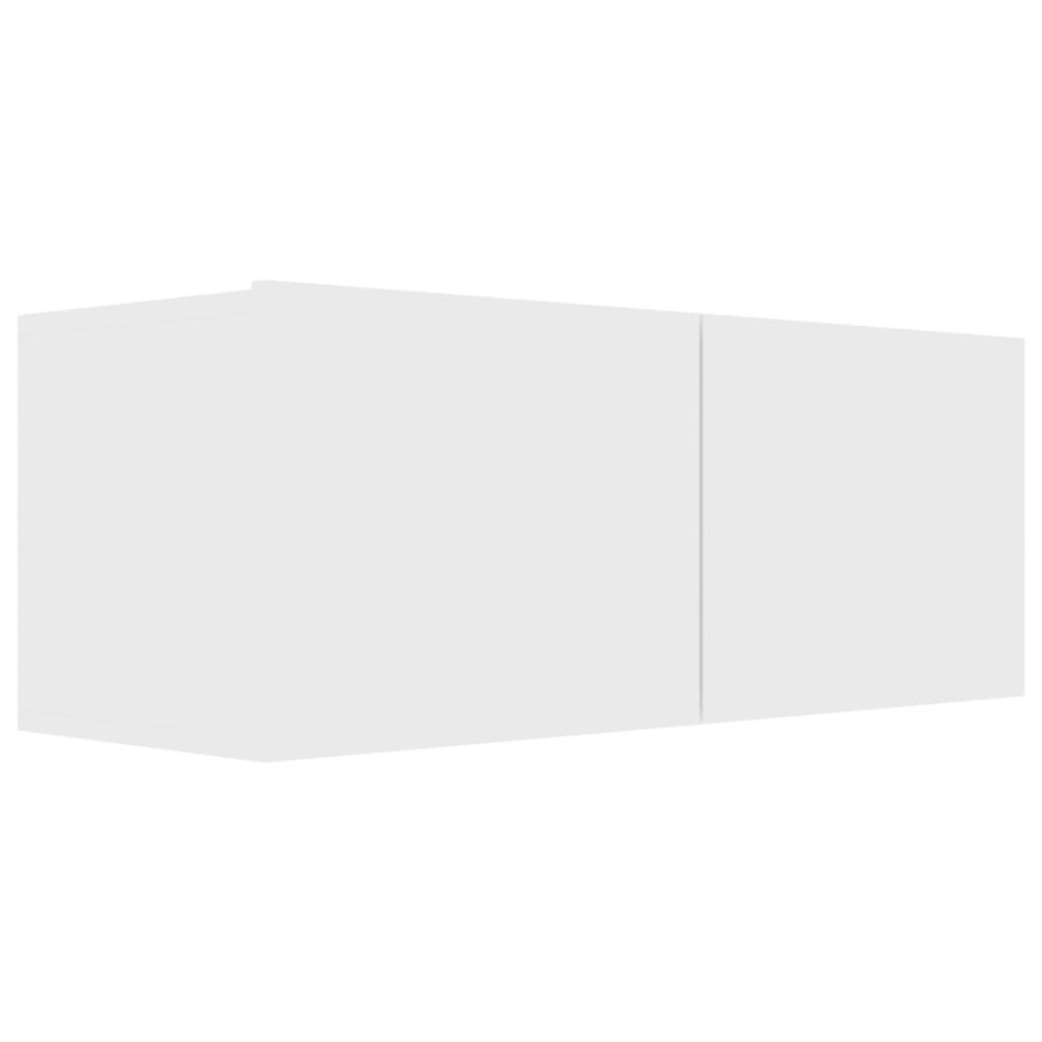 Set de muebles de TV 3 piezas madera contrachapada