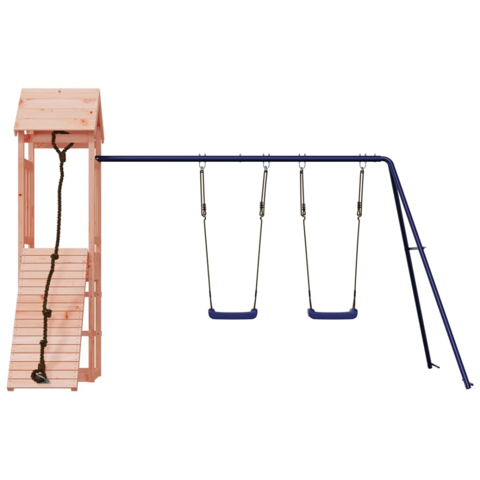 Parque infantil de exterior madera maciza