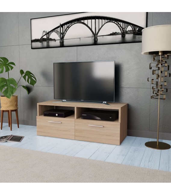 Mueble para TV de aglomerado color roble