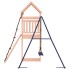 Parque infantil de exterior madera maciza