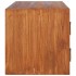 Mueble de TV de pared madera maciza de teca 180x30x30