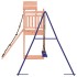 Parque infantil de exterior madera maciza