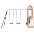 Parque infantil de exterior madera maciza