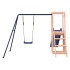 Parque infantil de exterior madera maciza
